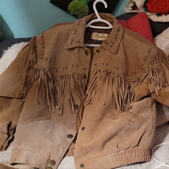 Other - Genuine suede western style jacket